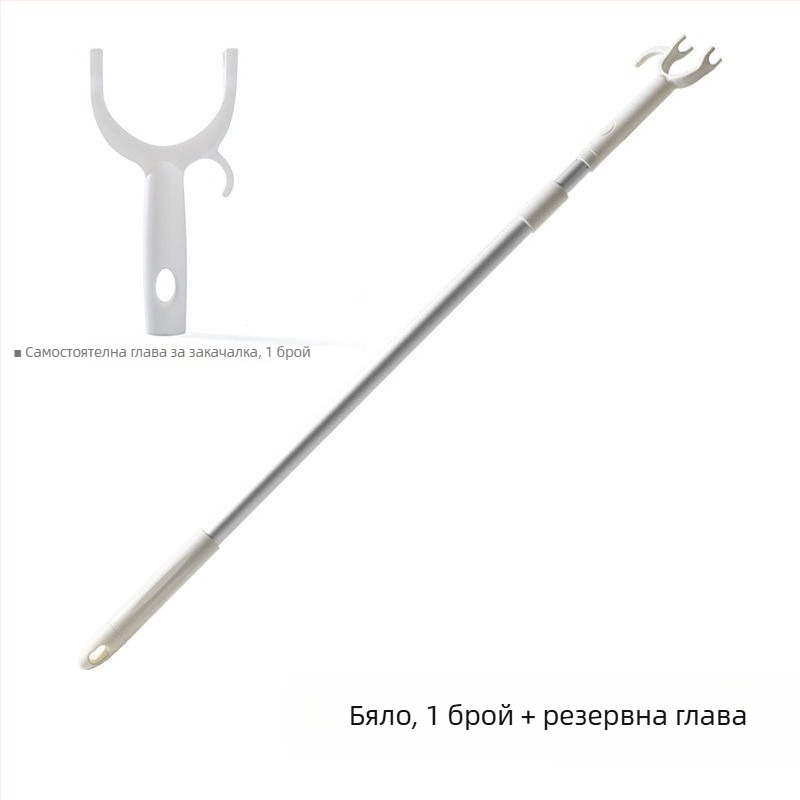 Пръчка за сушене на дрехи, разтягаща се, японски Muji стил, за балконно сушене, стартирала през 2023 г.