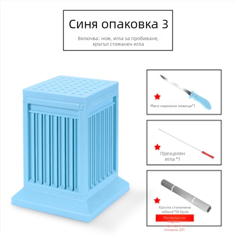 Барбекю вилица за шишчета — железен инструмент за нанизване на месо