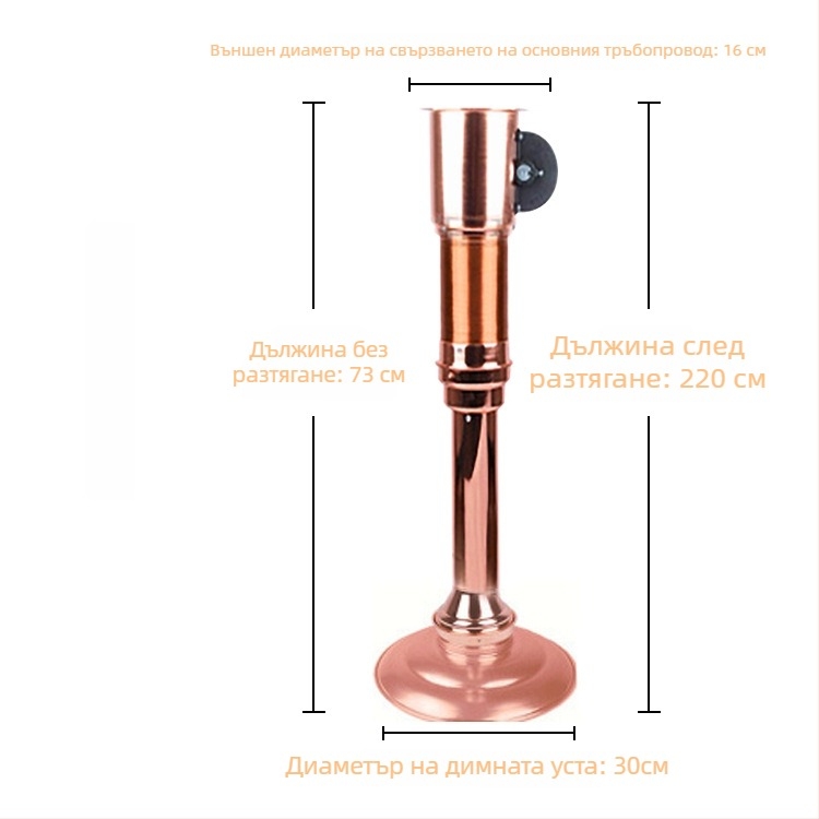 Система за изпускане на дим в корейски стил за търговски барбекю — марка Cattle, произход Weihai, Шандунг