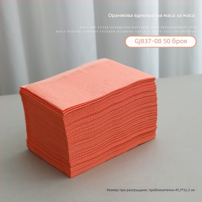 Маникюрна подложка за маса, еднократна, пластмасова, базово опакована, 1 бр., обща употреба