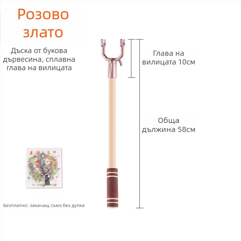 Държач за дрехи от неръждаема стомана за балконско сушене — Материал: неръждаема стомана; Категория: държач за дрехи; Приложение: балкон