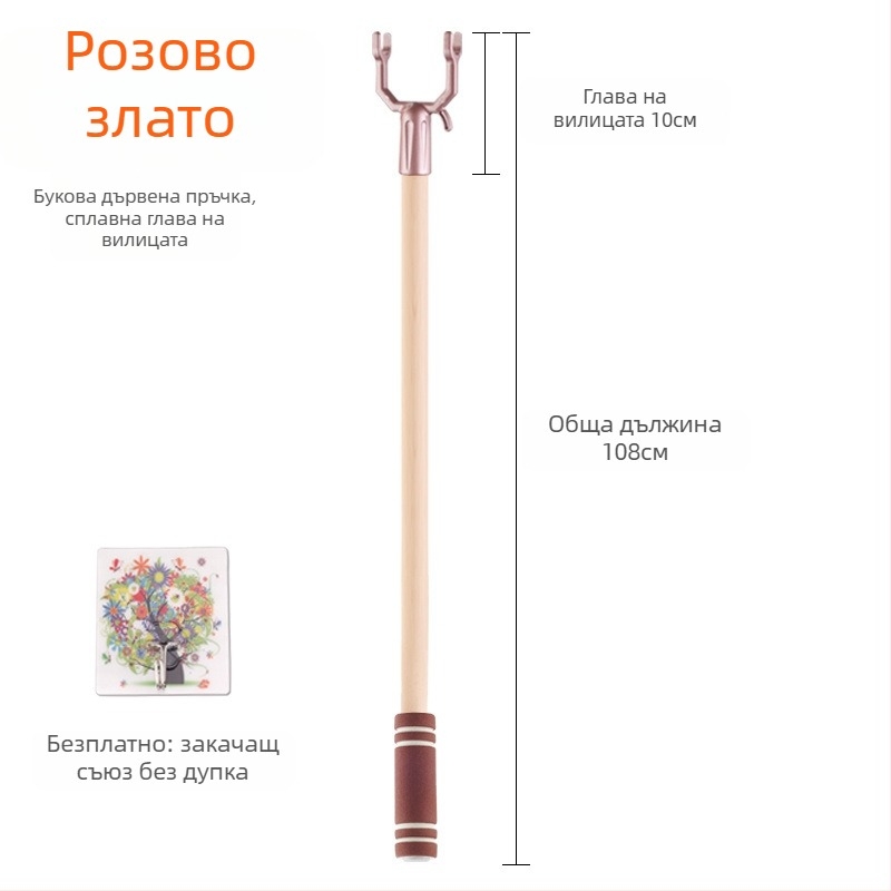 Държач за дрехи от неръждаема стомана за балконско сушене — Материал: неръждаема стомана; Категория: държач за дрехи; Приложение: балкон