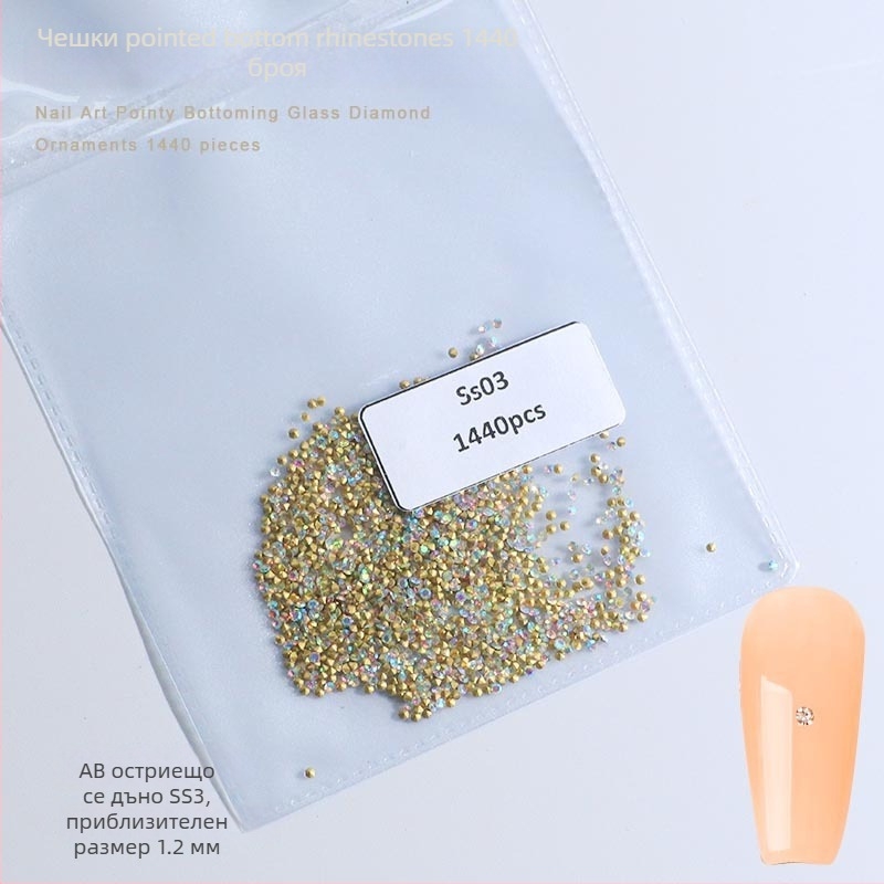 Кристали за маникюр – Servant A, серия Princess, стъклени и кристални камъни, мотиви водни капки и звезди, стил лек лукс