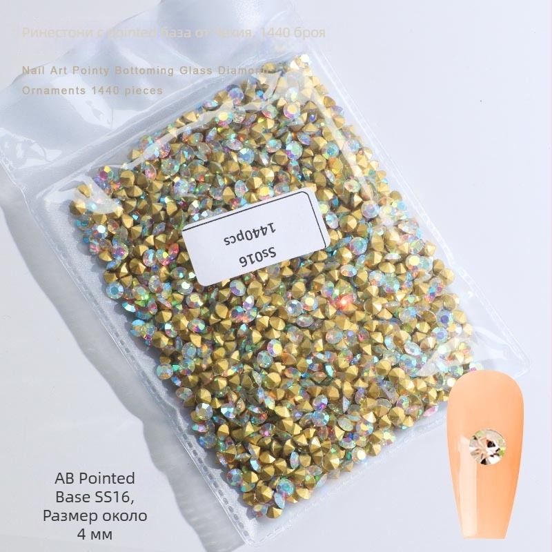 Кристали за маникюр – Servant A, серия Princess, стъклени и кристални камъни, мотиви водни капки и звезди, стил лек лукс