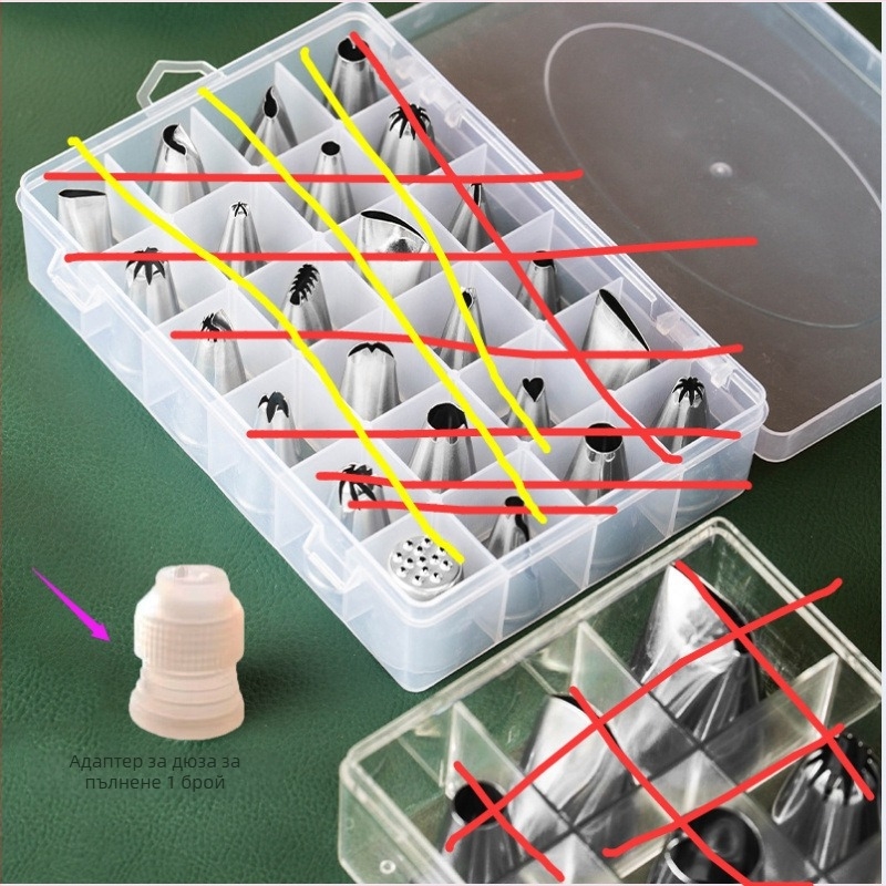 Unique силиконов комплект за украса с дюзи за декорация, торба за украса и форми за сладки, модерен минималистичен стил, пуснат през 2023 г.