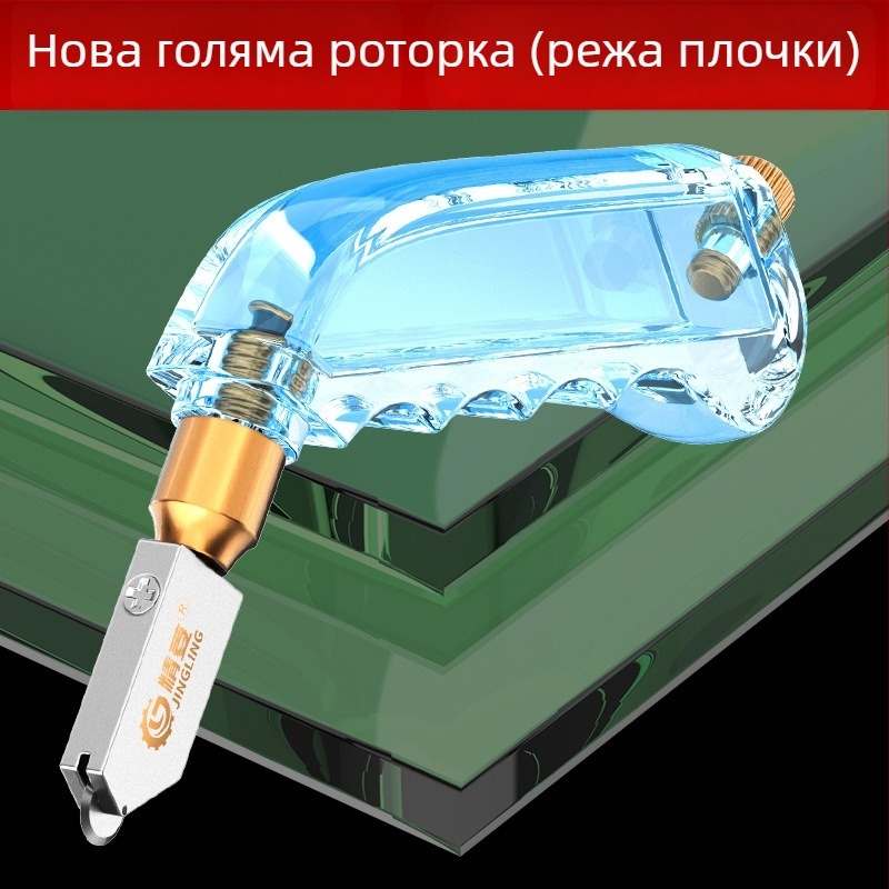 Нож за рязане на стъкло Jingling — модел Ordinary Glass Knife, марка Jingling, приложение: универсално, дебелина на рязане: универсална