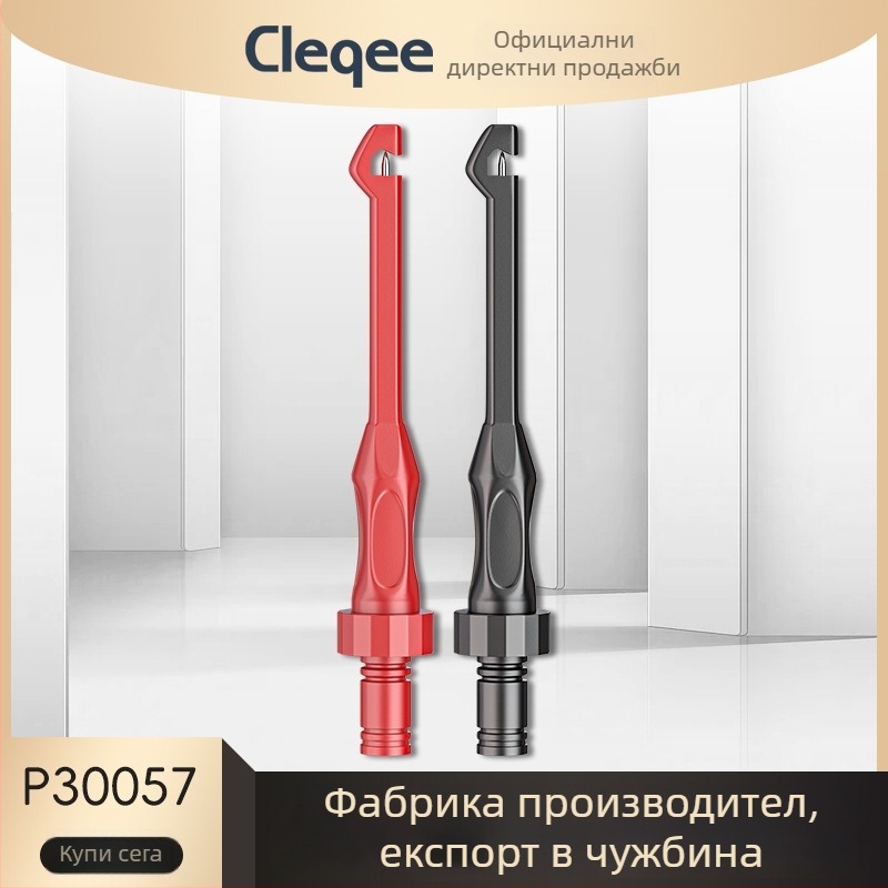 Тестова сонда за обратно пробиване с кука – Cleqee P30057 | Back Probe, Non-Destructive Threading, Quick Piercing