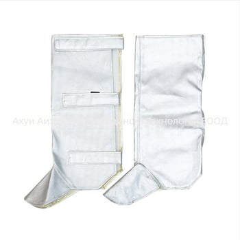 Термоизолационна защита за крак, тристепенна система, огнеустойчива и против изгаряне, устойчива на високи температури, плат с алуминиево фолио