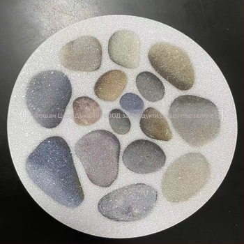 Кръгли антиплъзгащи се стикери за баня от PEVA; PE субстрат; дебелина 0,8 мм; възможни различни дизайни