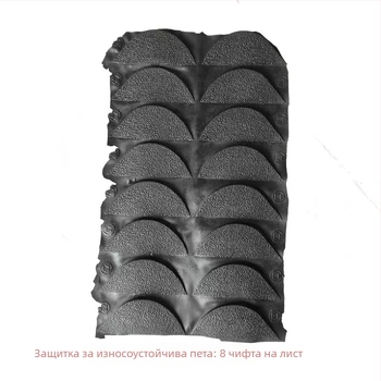 Износоустойчиви лепенки за пета и подметка с Oxford гума | модел: Heel overpalm | подходящи за sneakers, кожени обувки, сандали и ежедневни обувки | сезони: лято, зима, пролет, есен