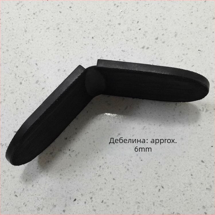 Гумена пета подложка и защитна лента за подметка — износоустойчива, нехлъзгаща се, безшумна