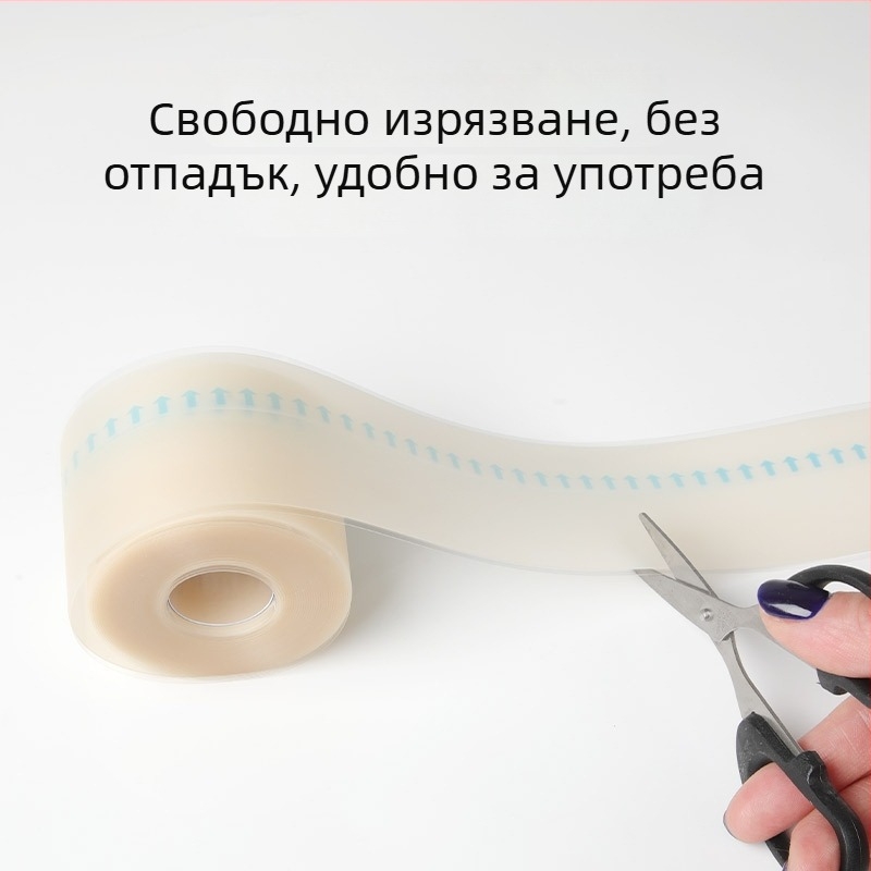 Хидроколоидна ролкова превръзка с ръб за пета; Дебелина 0.3 мм; Материал: хидроколоид; Възможност за печат на лого; Персонализация налична