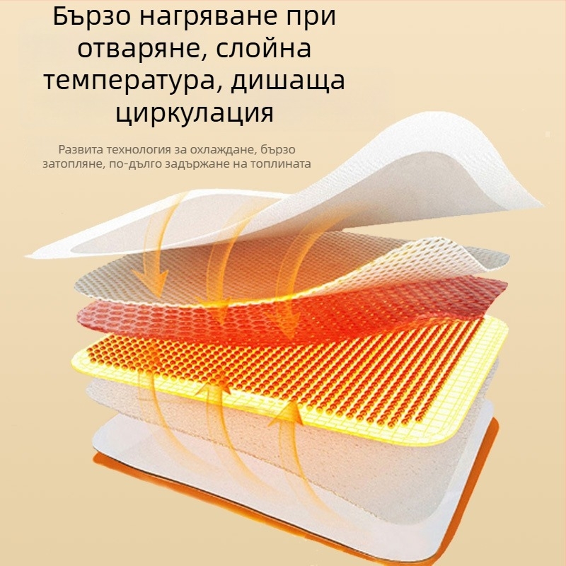 Самоподгряващи стелки за крака с мокса – за масаж, марка Fairy Master