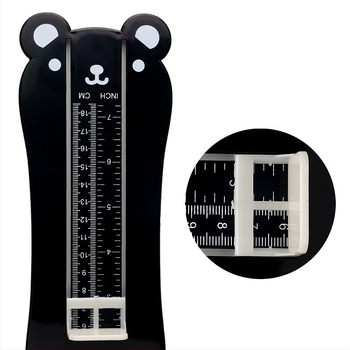 Измервател за дължина на крака за деца до 8 г., ABS пластмаса; единична опаковка; марка: Други