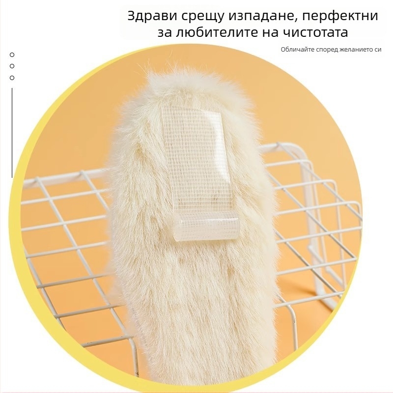 Унисекс зимни стелки за обувки от имитационна вълна, дебела имитационна заешка козина, абсорбират пот и дезодорират, мека пухкава подметка