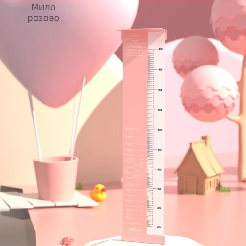 Подложка за измерване на ръста и теглото на бебета с прецизен измервателен инструмент – за домашна употреба; материал: Друг; подходяща за 1–3 години