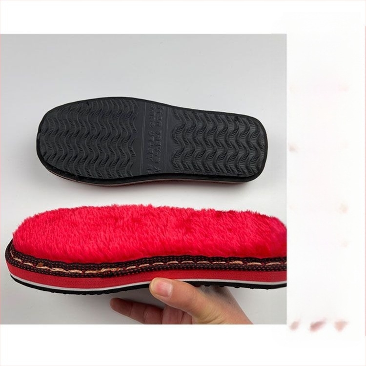 Подметки за пантофи - нехлъзгващи се, издръжливи, топли, ръчно тъкани от пяна гума, за всички сезони, ежедневен стил