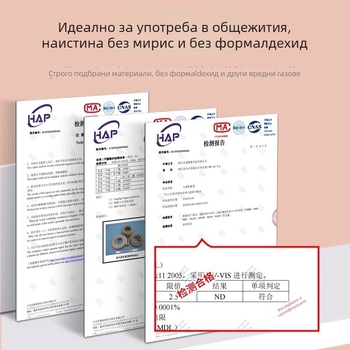 Общежитийни стъпала за горни и долни легла с противохлъзгащи подложки за стъпала и пяна мат за стълби и парапети — Friendly, nbr, спалня, модерен стил