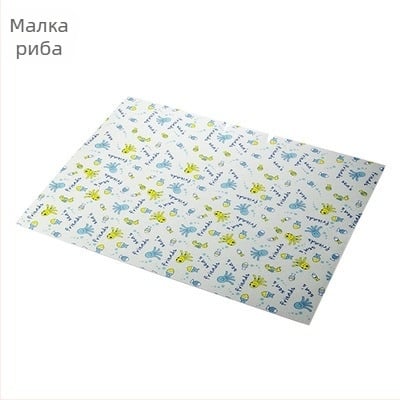 Самозалепващи противохлъзващи се подложки за кухня и баня, полиестер, квадратна форма, печатни мотиви за плочки: океан, геометрия, облаци, карикатури, растения, миещи се