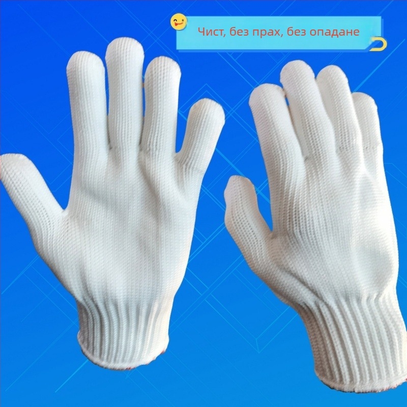 Fullian защитни ръкавици за високи температури, 200°C, полиестерно влакно, за инжекционно формоване и обработка на гума