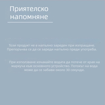 Безжична машина за миене на автомобили Xiaomi Mijia – портативна, 12V, 270W, 2000mAh, 6m маркуч, тегло 1.3 кг