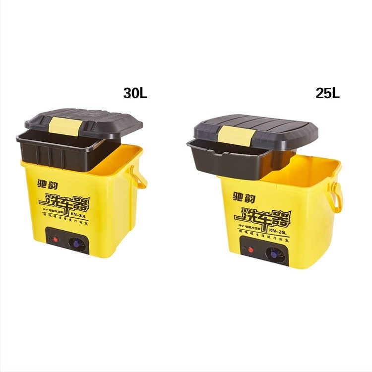 Преносим автомобилен измивач KN-28 (12V, 60W, макс поток 1.5 L/min, макс налягане 1.2 MPa)