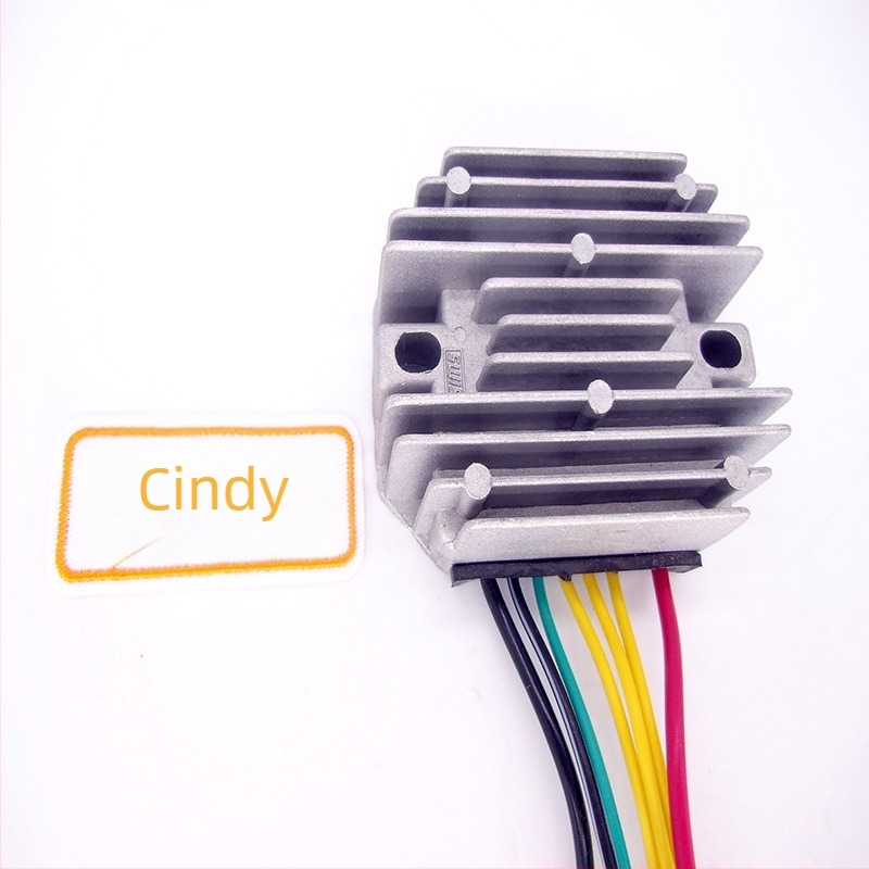 Мотоциклетен изправител и регулатор на напрежение – алуминиев корпус, модел BAJAJ BA a, 195 g