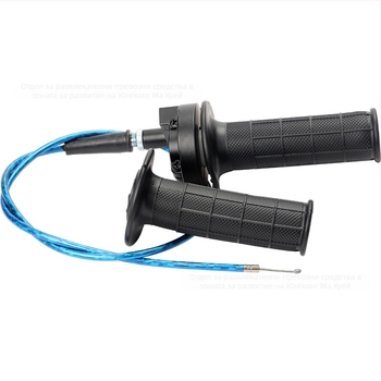 ATV газова ръкохватка и кормило – комплект за 50-125cc двигатели (без марка)