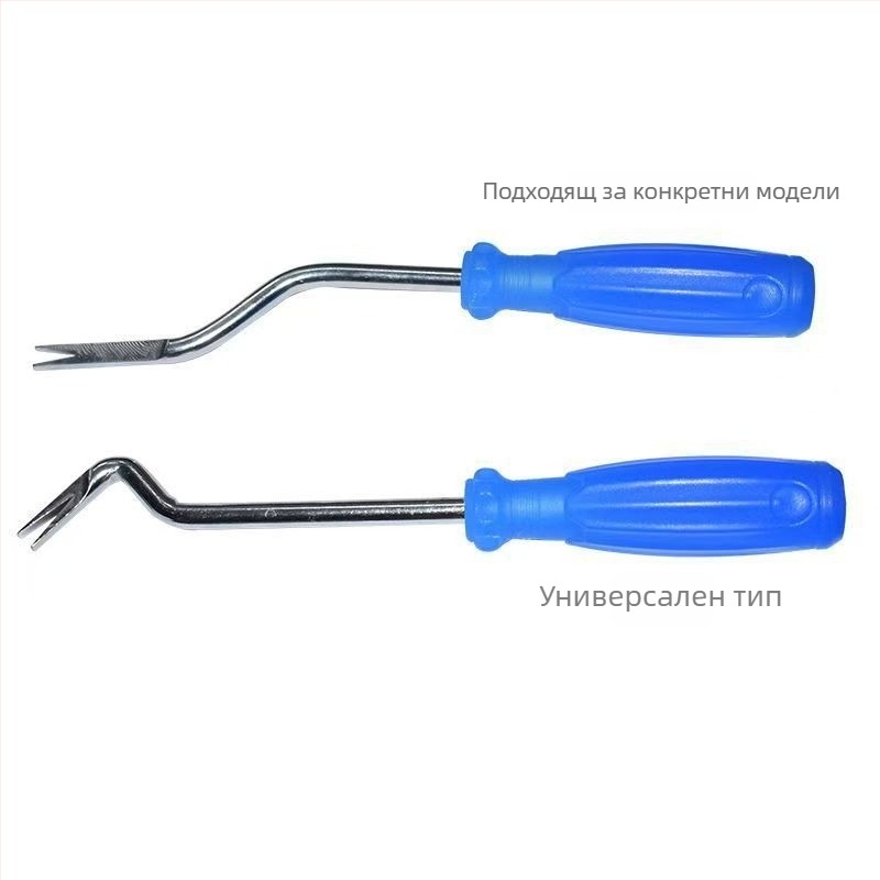 Инструмент за демонтаж на дръжката на тавана на автомобил - железен, Tamut, с права глава и ъглов връх