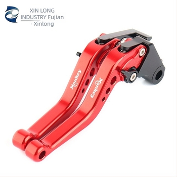 CNC модифицирана мотоциклетна къса лост за спирачка и лост за съединител с форма на рог за Honda Monkey Z125