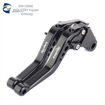 CNC модифицирана мотоциклетна къса лост за спирачка и лост за съединител с форма на рог за Honda Monkey Z125