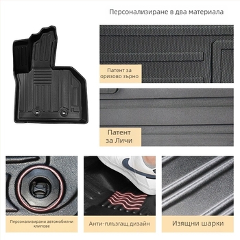 Резинови авто подложки за пода и багажника за Lexus LBX 2024+ (RHD) – водоустойчиви и износоустойчиви