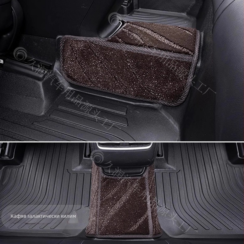 Задна средна мостова подложка за специален автомобил — кадифе; подходящ за конкретен модел; без лого; персонализация налична; марка Long lasting.