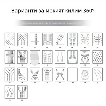 Интериорни подложки за автомобилни подове, 360° пълен обхват, 1.0 мм дебелина на наппа кожа, персонализирани за конкретен модел автомобил