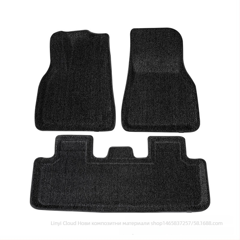 Tesla Model Y и Model 3 подложки за пода, 3D противохлъзващи интериорни стелки с пълно покритие и мат за багаж, ТПЕ