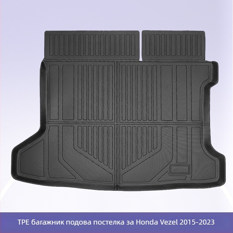 Honda Vezel (2015-2023) автомобилни подложки за пода, 3D всесезонни, материал: TPE; марка: 3K; съвместимо с специални автомобили; персонализиране: да