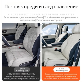 Заден калъф за Zeekr 9X, универсална съвместимост, вентилиран и дишащ, изработен от Nappa кожа