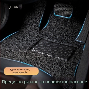 PVC автомобилни стелки за пода, универсални за Audi A6L, дебелина 20 мм, тегло 10 кг