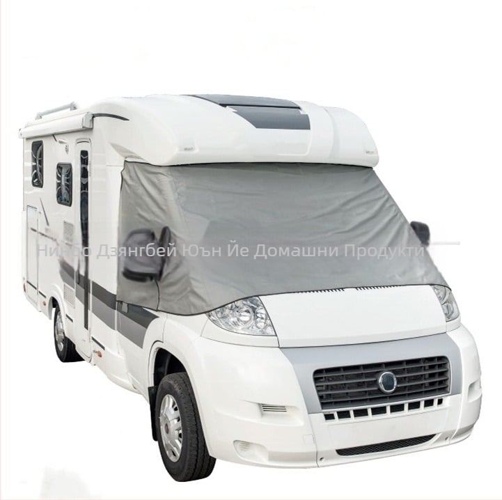 RV снегозащитна шторка за автомобил, PVC, удебелен дизайн, вградена инсталация, за автомобили – предна част