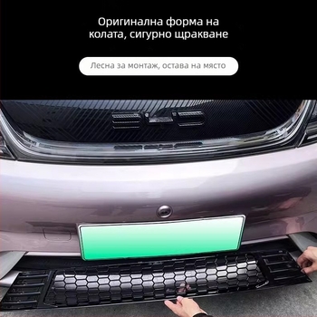 BYD Dolphin – Предна защита на въздушния вход, метална конструкция, защита на средната решетка против насекоми