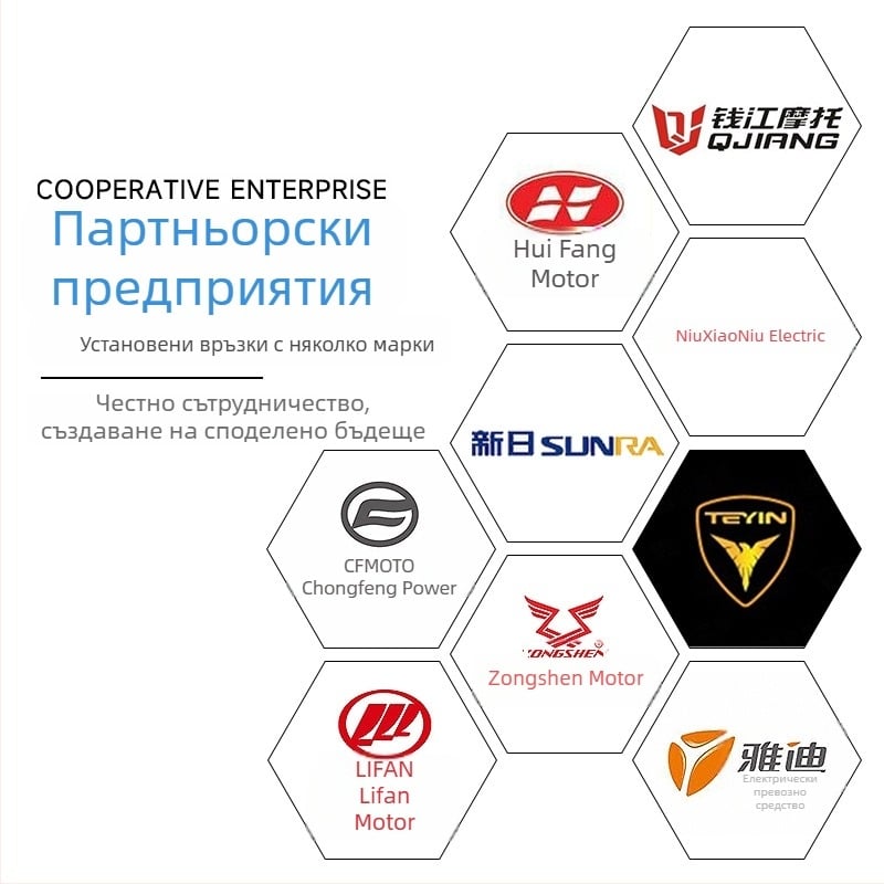 IBX 023 Мотоциклетно ветробранно стъкло и заден багажник, за скутер и мотоциклет, код на продукта 01