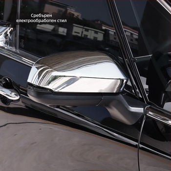 Задни огледални капачета за 24 модела Toyota Alphard/Vellfire (Elfa modified) – ABS електроплакиране, ALF40 модел, монтаж с лепило