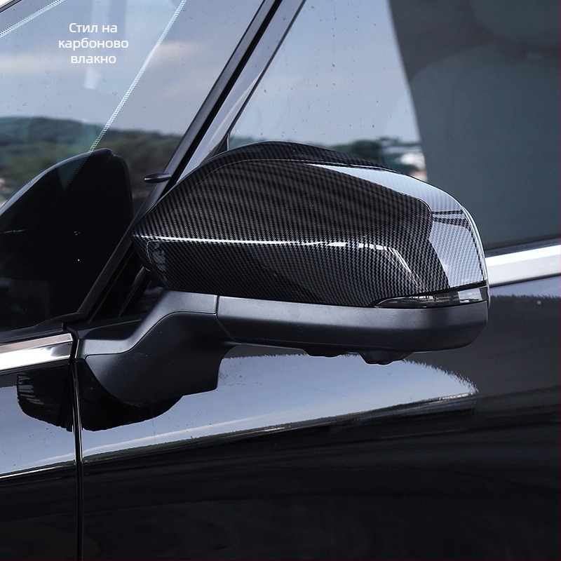 Задни огледални капачета за 24 модела Toyota Alphard/Vellfire (Elfa modified) – ABS електроплакиране, ALF40 модел, монтаж с лепило