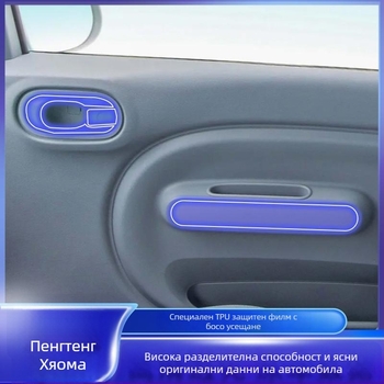 TPU прозрачен защитен филм за LCD дисплей на инструмент панел – вътрешна защита