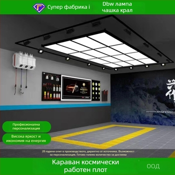 LED работна лампа за автомобилно облепване и детайлинг, модел DBW-XDD-13, 50W, 1600 lm, PF 0.9, 30 000 ч