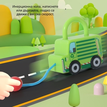 Играчка за отключване – забавна ръчна игра за съчетаване на графики за пътното движение със скутер, ABS материал, произход Zhejiang, DIY, цветна кутия