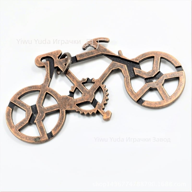 Kong Ming/Luban lock puzzle — метална сплав, висока трудност, DIY събиране, за възраст 14+