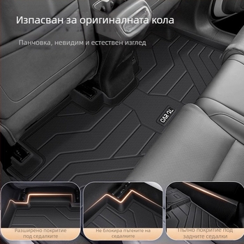 TPE подложки за пода и багажника за Jietu Traveler Shanhai T2 — специално автомобилно интериорно допълнение, произход Zhejiang, персонализируемо