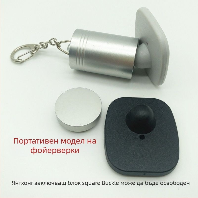 Премахвач на магнитни твърди етикети за облекло – универсален инструмент за отключване на етикети, предпазна капачка (Model: Other; Brand: Other; Import: No)