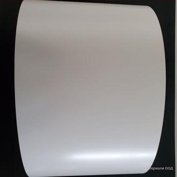 LED дифузионен филм PET, серия K6682, PET базов материал, лепило акрилово/силконово, ядро пластмаса